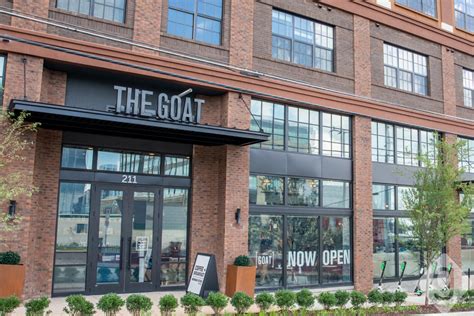 The goat nashville - Latest reviews, photos and 👍🏾ratings for The Goat Sobro at 211 Elm St in Nashville - view the menu, ⏰hours, ☎️phone number, ☝address and map. The Goat Sobro. American, Bars. Hours: 211 Elm St, Nashville (615) 265-0455. Menu Order Online. Take-Out/Delivery Options. delivery. take-out ...